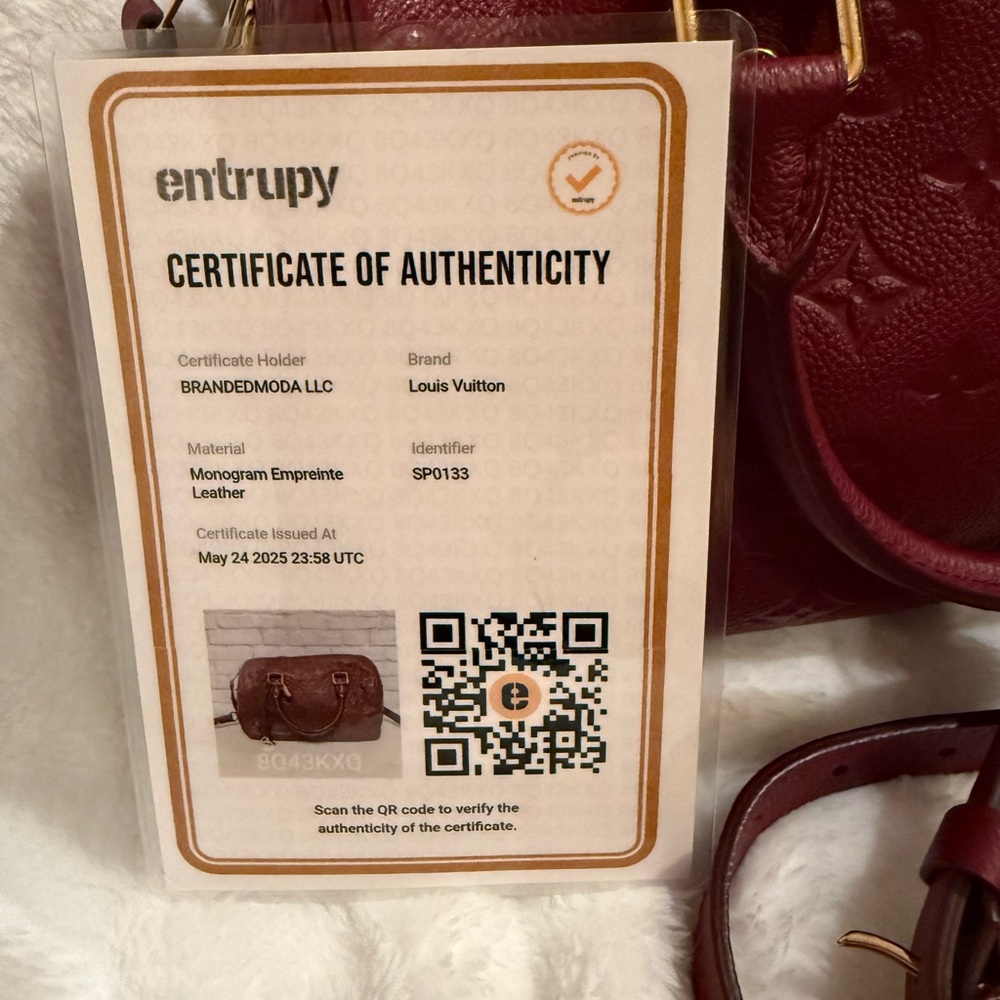 Louis Vuitton Monogram Empreinte Speedy 25 - Picture 2 of 15